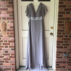 Simple, elegant formal gown.